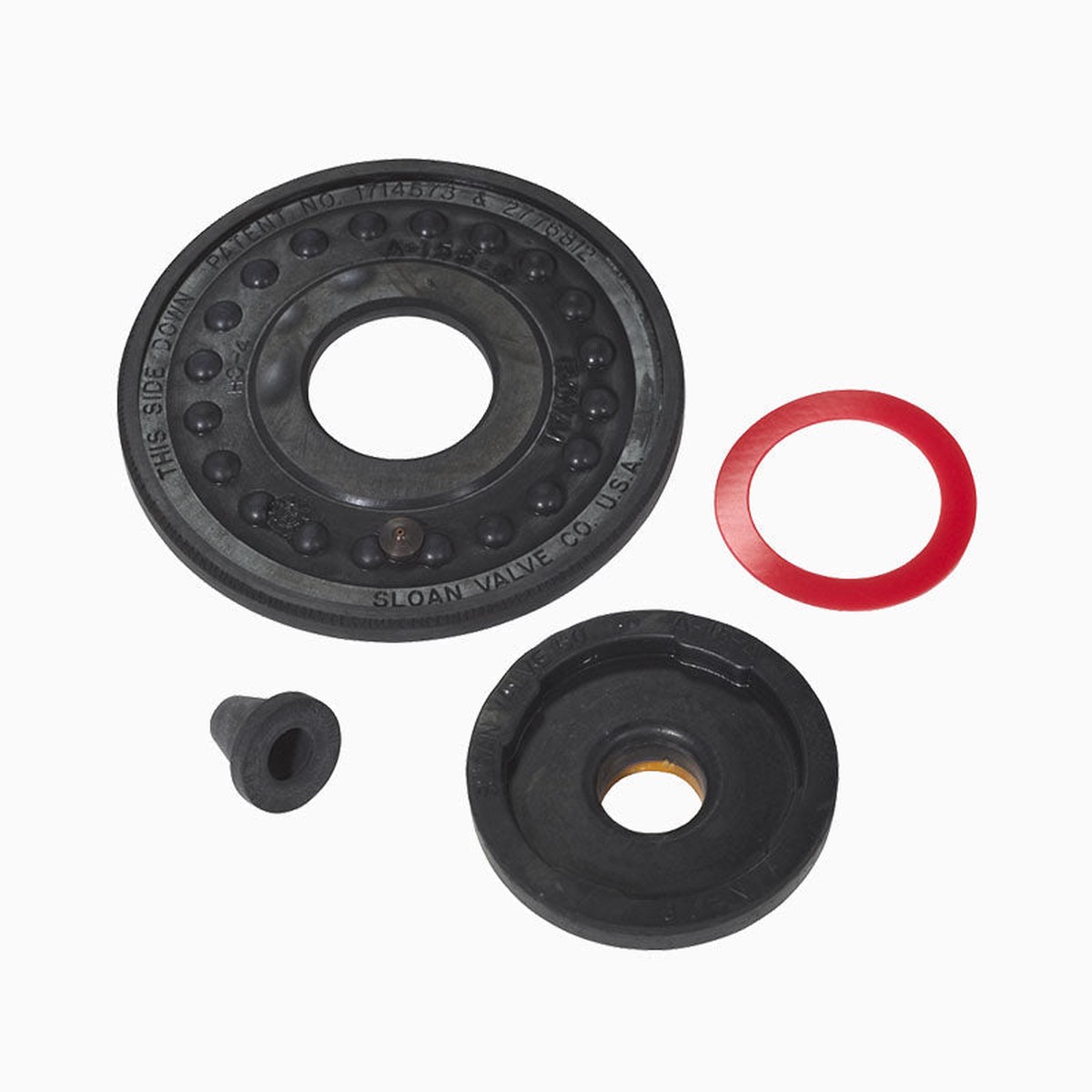 Sloan A-156-AA Regal Flush Valve Diaphragm Repair Kit, Washer Set