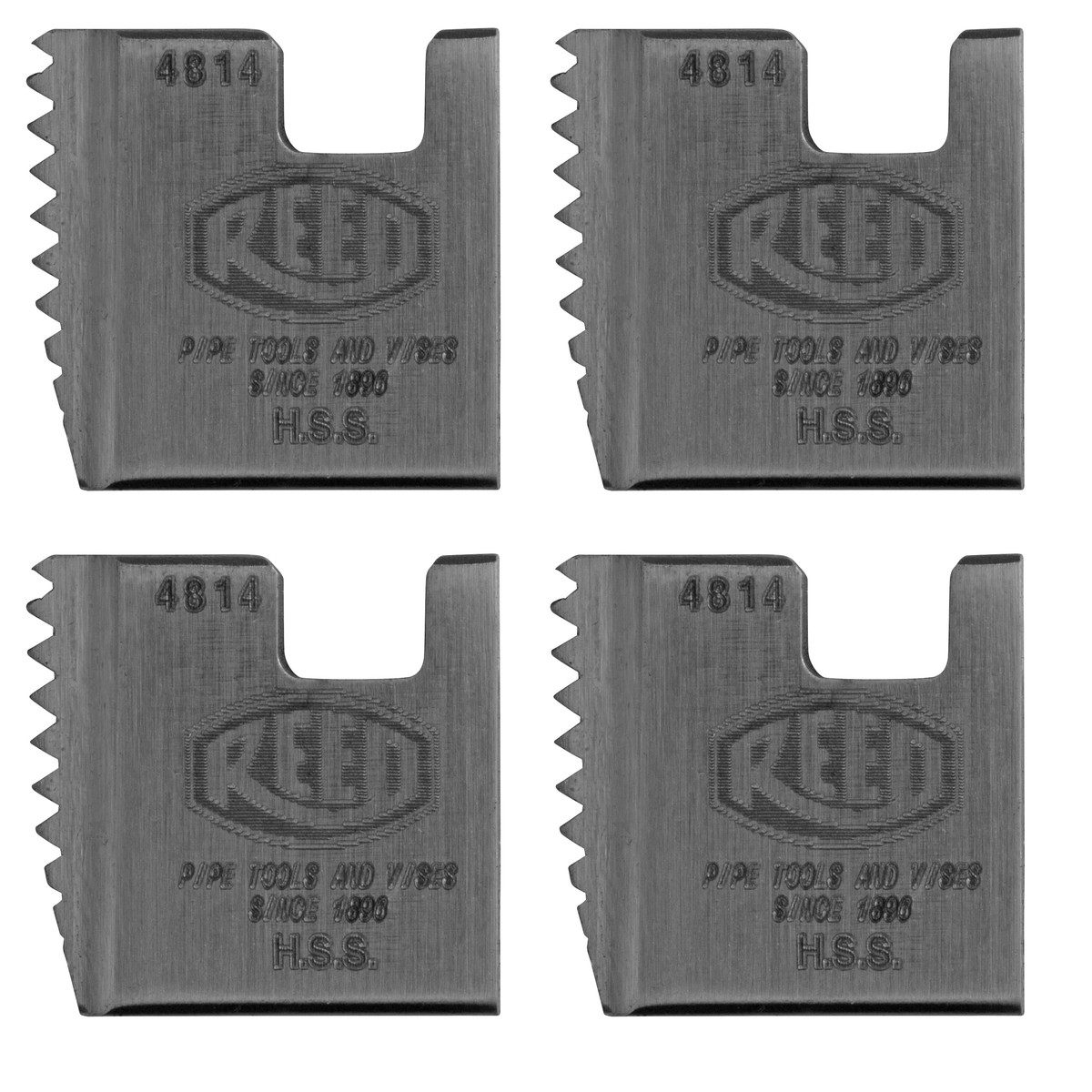 Reed Mfg R12DN 2 R12+ Segmental Dies, 2" NPT
