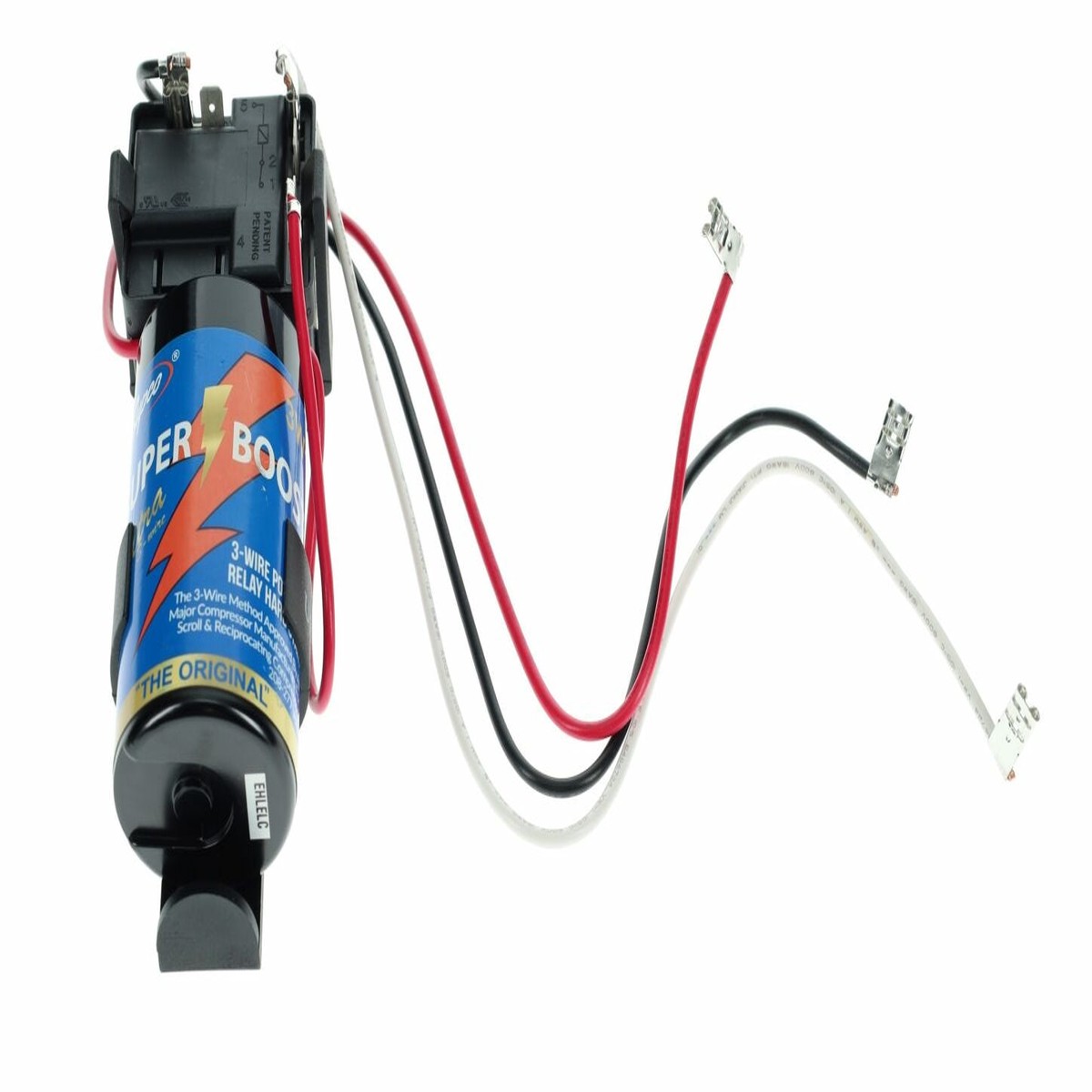 Supco 3W1 3-Wire Mechanical Potential Relay and Hard Start Capacitor