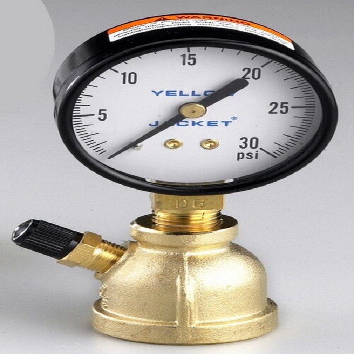 Yellow Jacket 78080 2" Gas Test Gauge - 3/4" NPT - 0-30 lb
