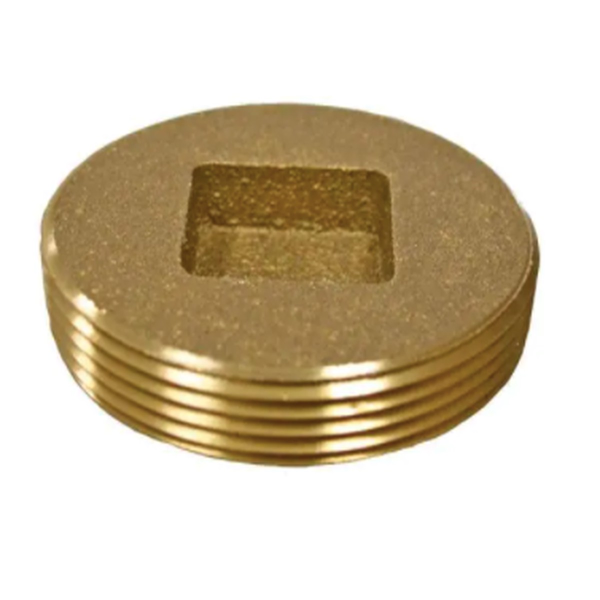 2 COUNTERSUNK BR C/O PLUG