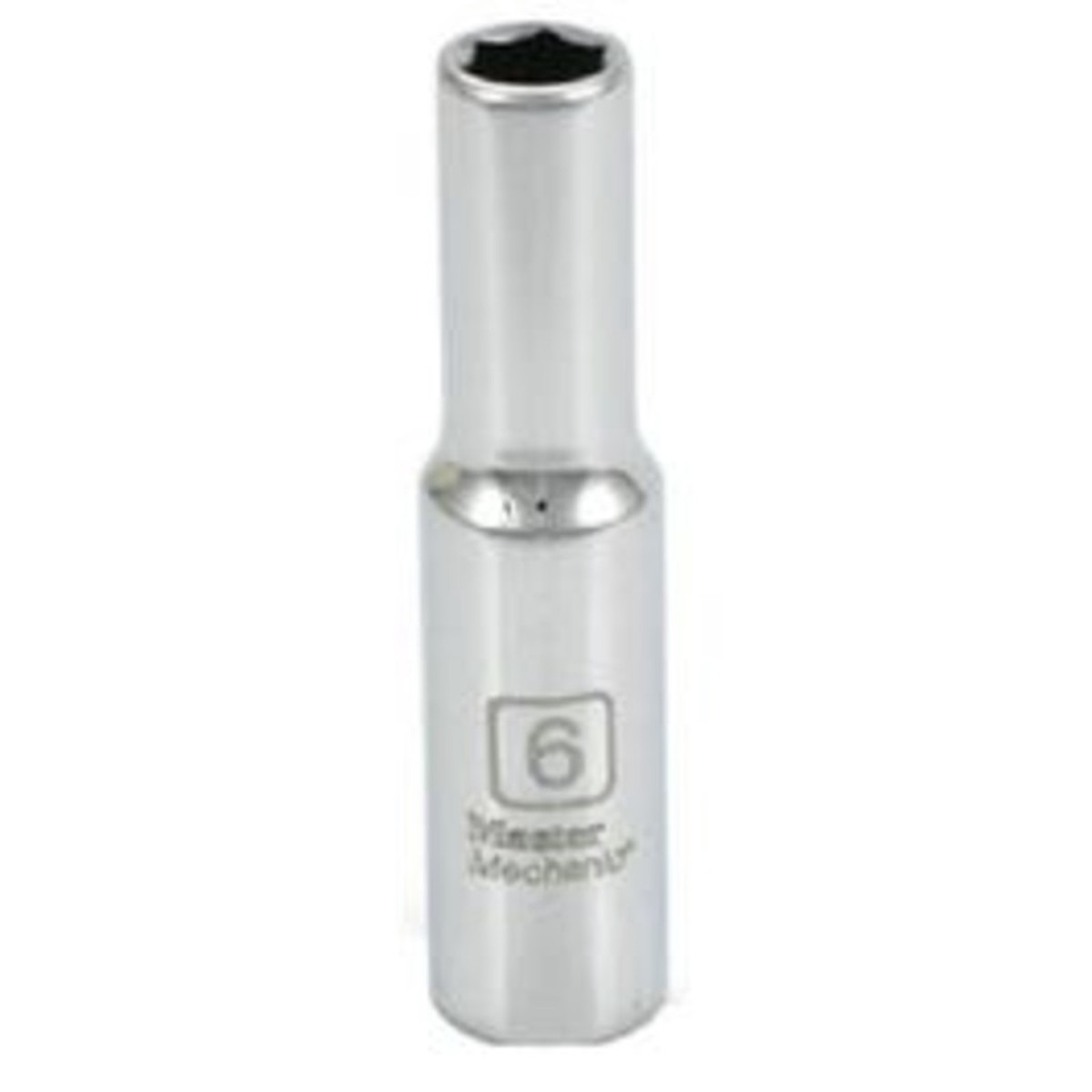 Metric Deep Well Socket, 6-Point, 1/4-In. Drive, 6mm