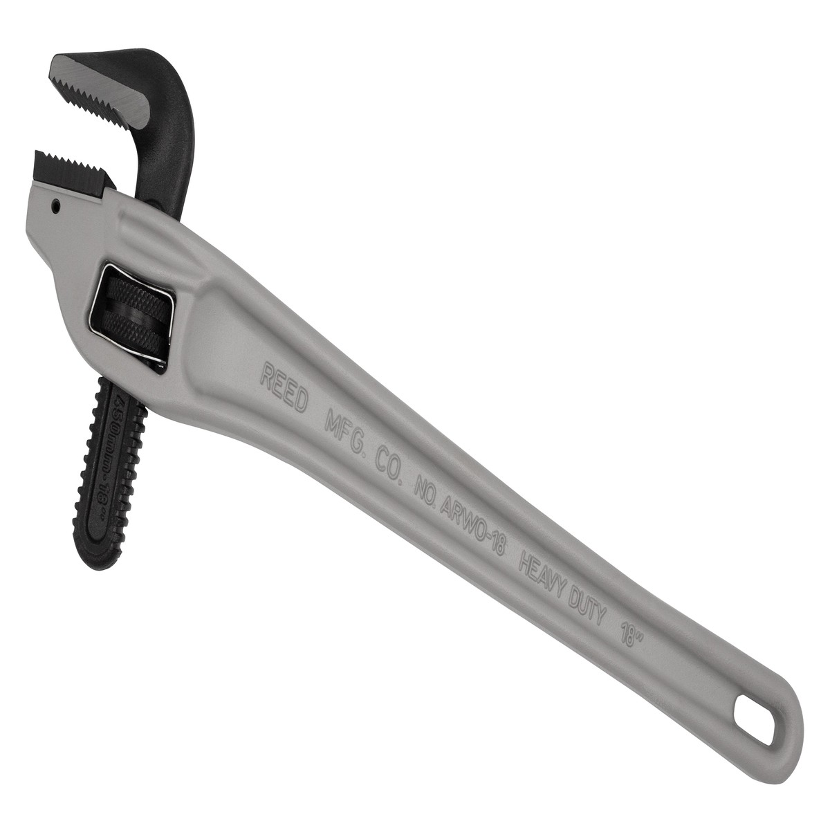 Reed Mfg ARWO18 18" Heavy-Duty Aluminum 90 Offset Pipe Wrench