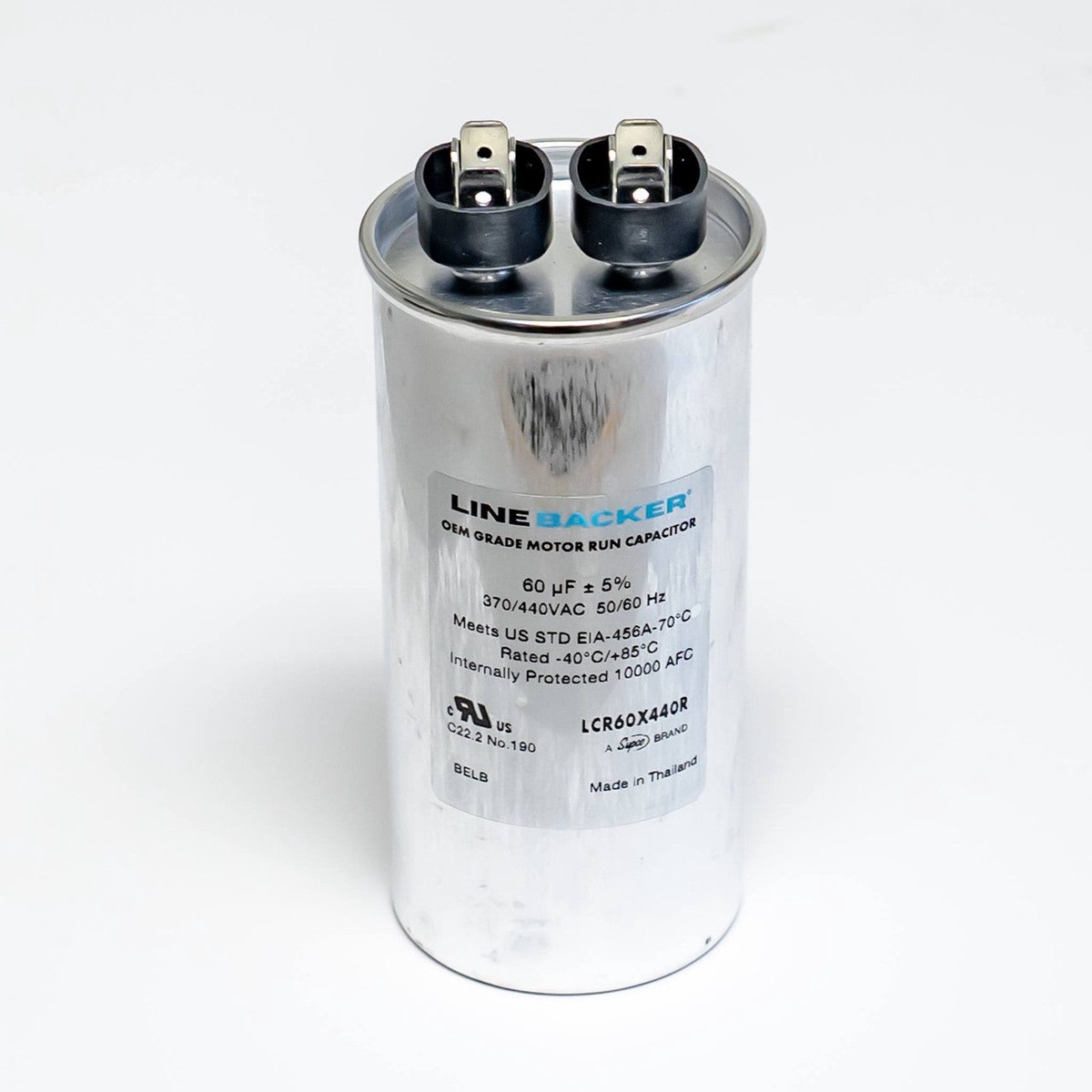 Supco LCR60X440R Linebacker Round Run Capacitor