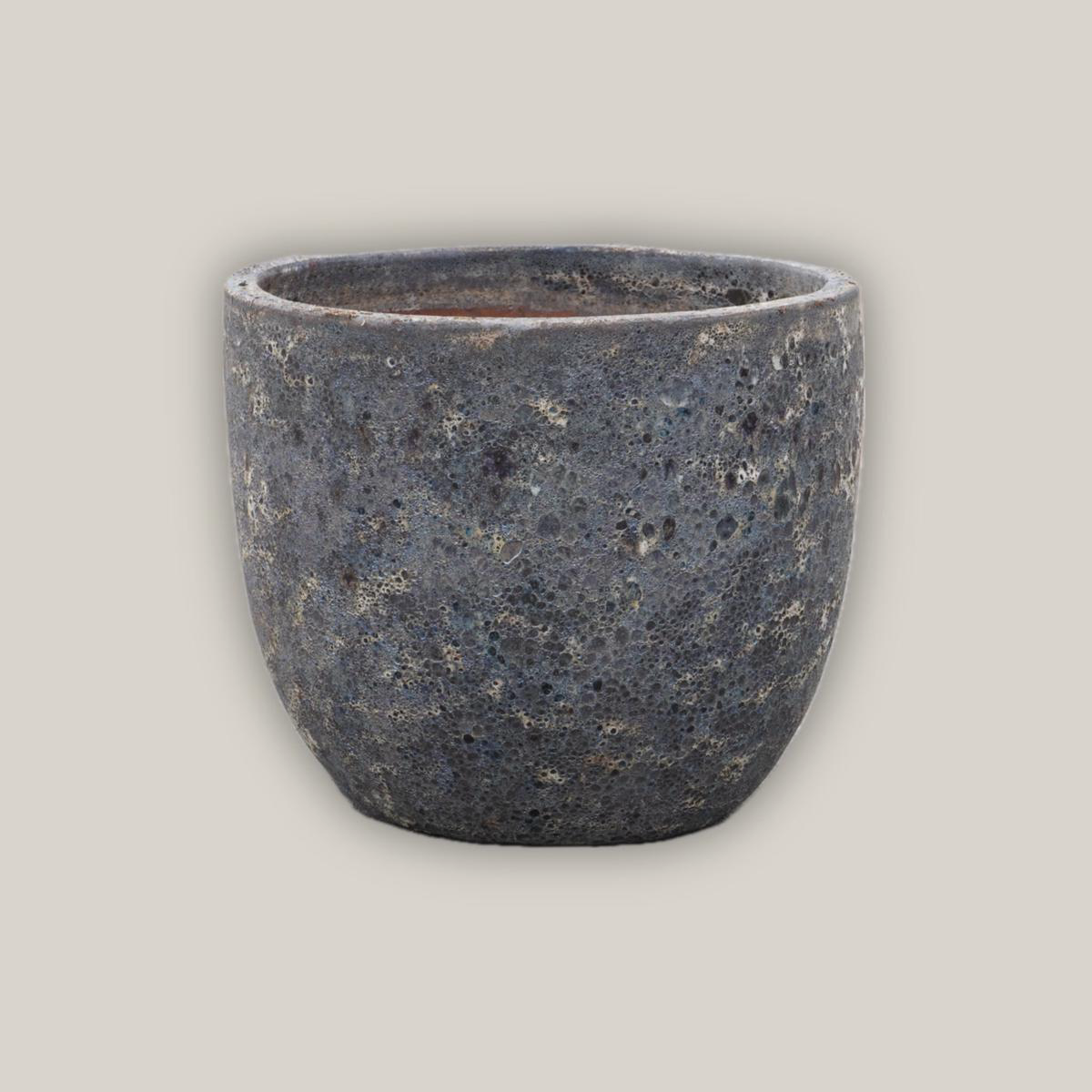 9082C42 8211 Seafoam Brown Ceramic Bullet Planter 8211 158221 x 158221 x 138221