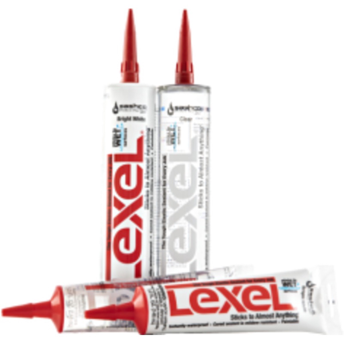 Sashco Lexel 5 Oz. Caulk Polymer Sealant, Clear
