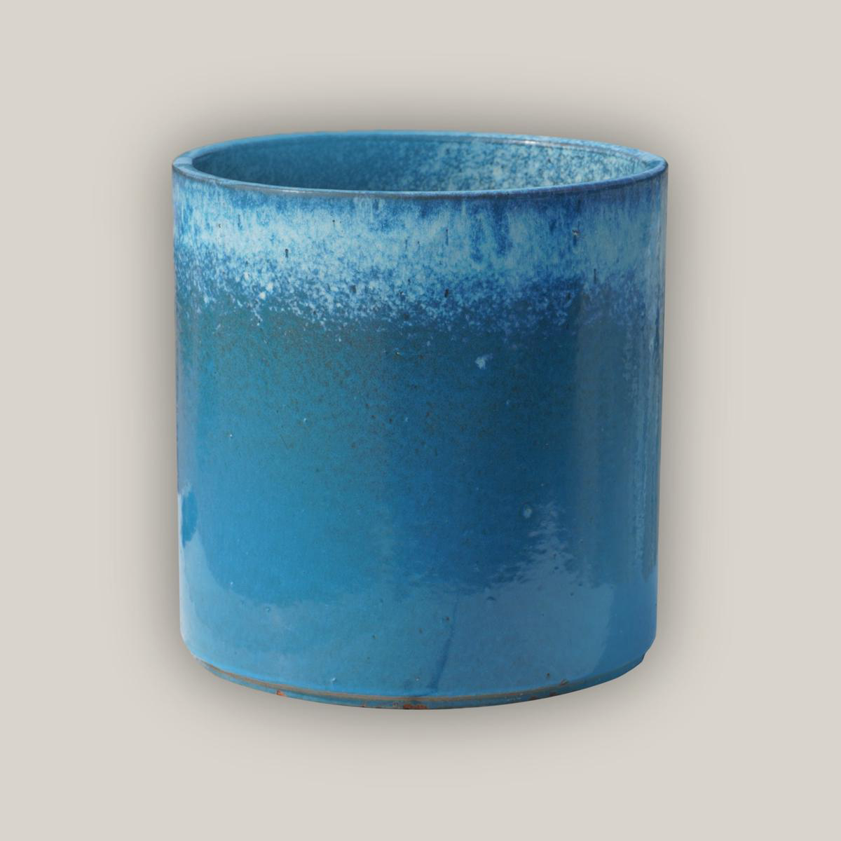 3101L52 8211 CreamSky Blue Short Cylinder Planter 8211 148221 x 148221 x 148221 CreamSky Blue