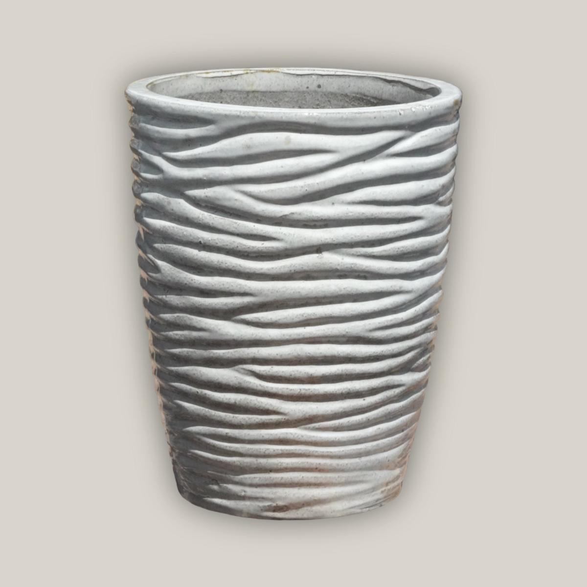 3012L4 8211 White Tiger Stripe Planter 8211 13758221 x 13758221 x 1658221