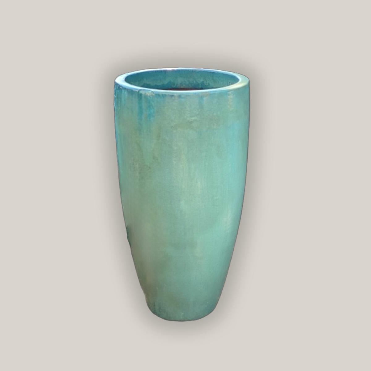 6036H4 FS- Light Turquoise Tapered Cylinder Planter 8211 FREE SHIPPING 8211 958221 x 958221 x 198221 Light Turquoise
