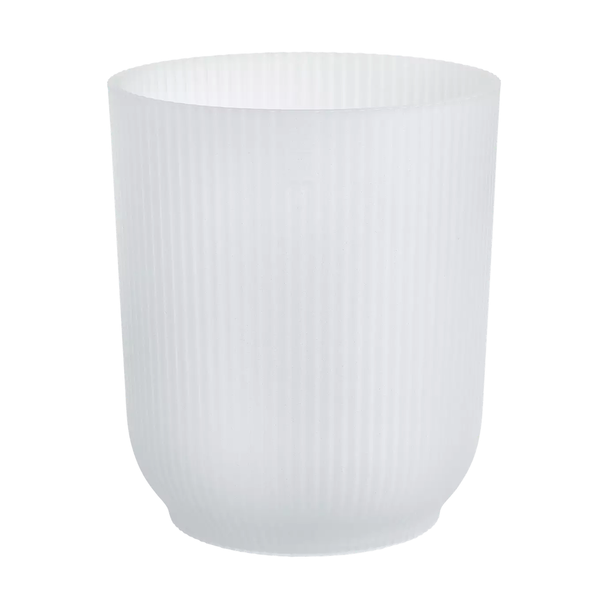 Vibes Fold Orchid High Pot - Transparent