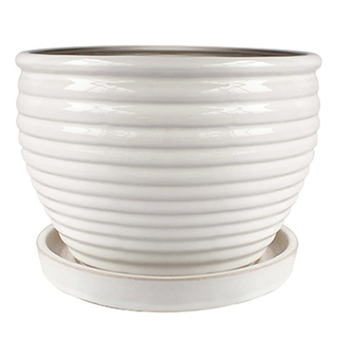 68243 Cream Honey Planter