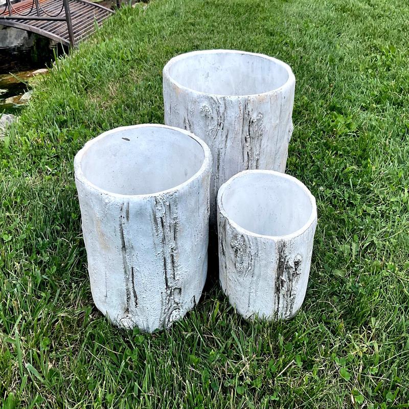 Tree Trunk Planter