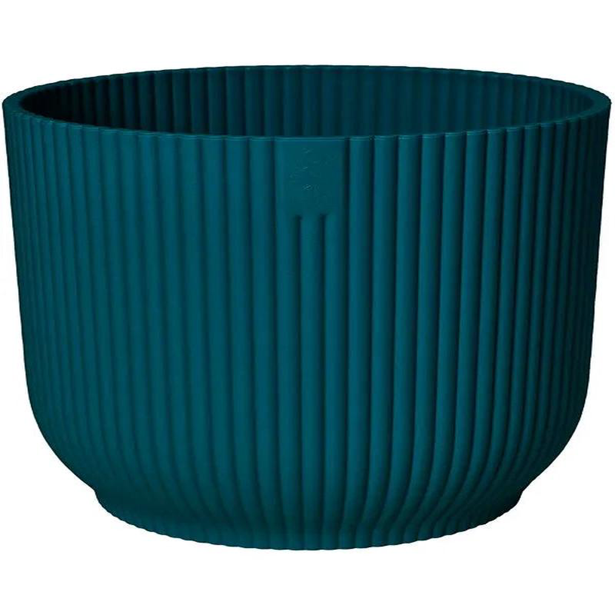 Vibes Fold Plant Pot 23cm Height 24cm Dia Round Deep Blue