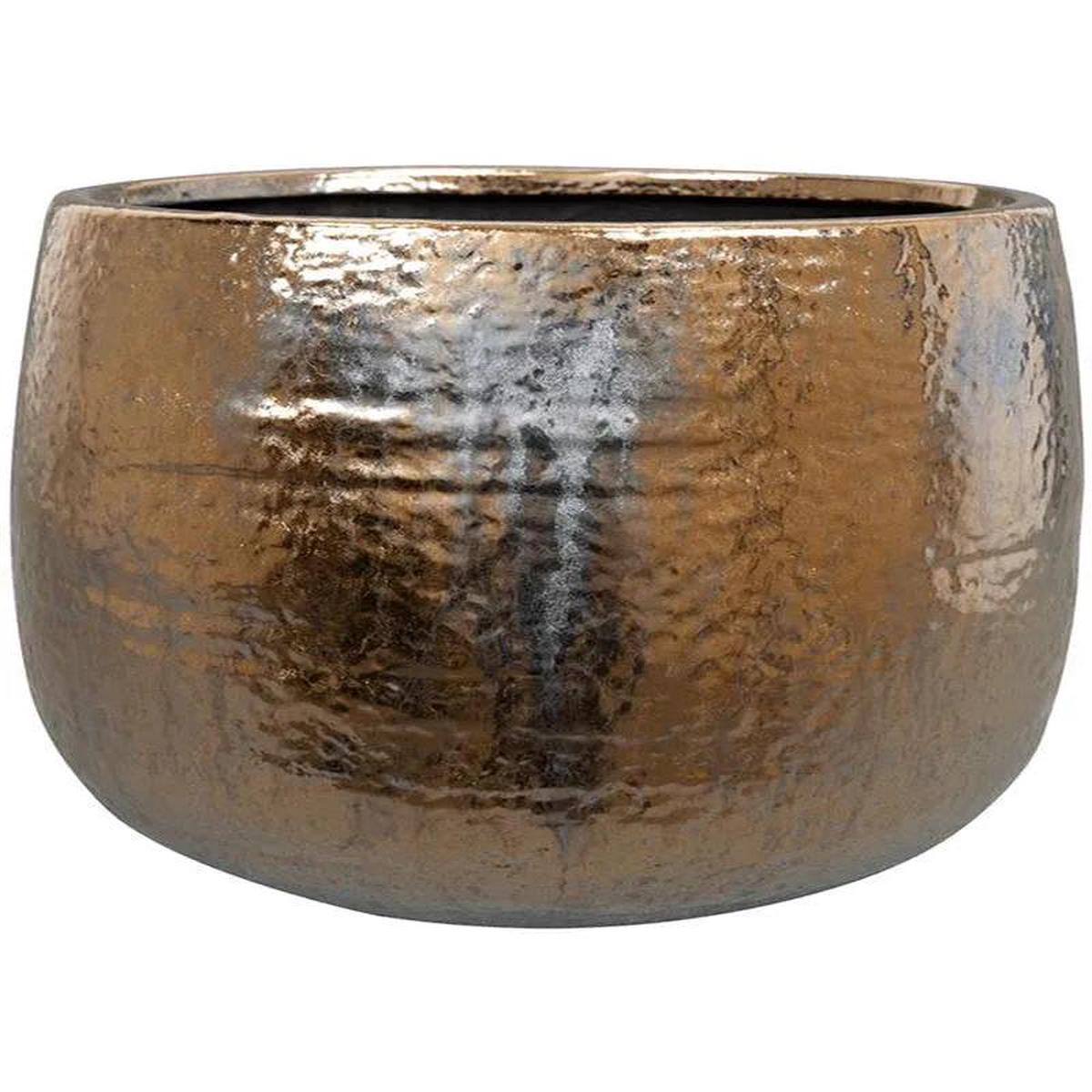 Yvette Plant Pot 22cm Height 215cm Dia Pot Gold