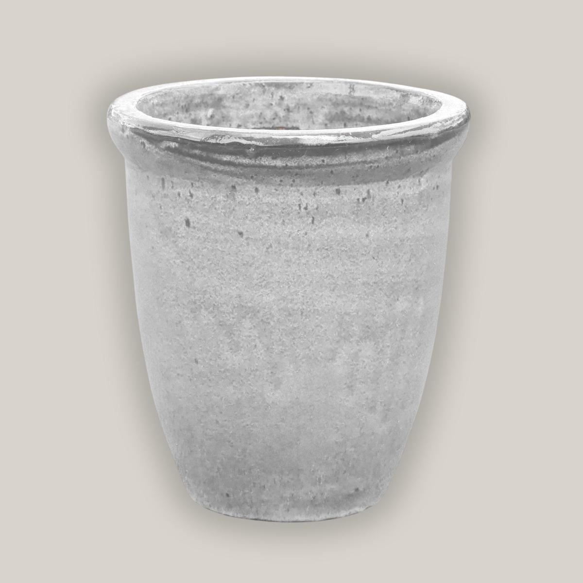 8401N12 - White Cana Pot - 19" x 19" x 21" | White | Ceramic