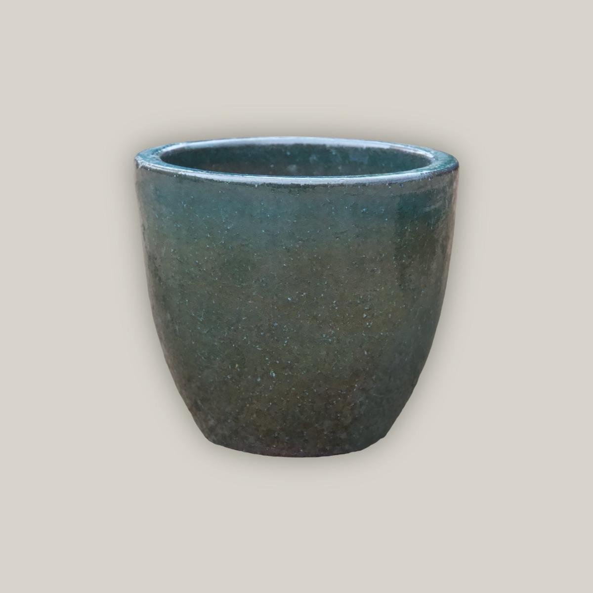 6025 - Lion Standard Bullet Planter - 8" x 8" x 8.5" | glazed | Ceramic