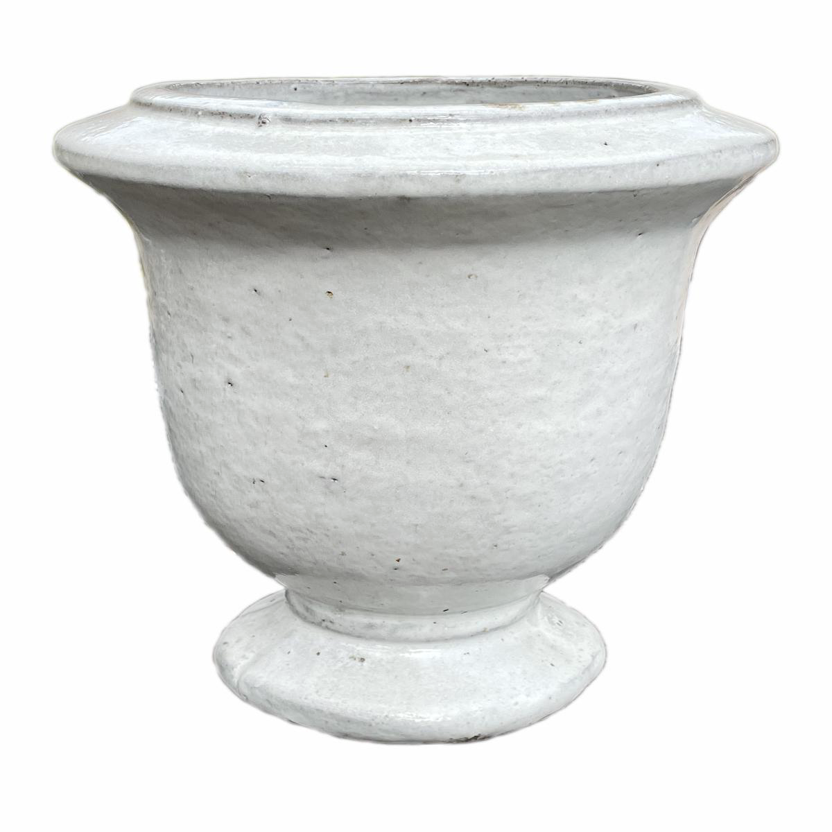 8825N12FS 8211 White Elegant Ceramic Urn Planter 8211 FREE SHIPPING 8211 148221 x 148221 x 188221 White