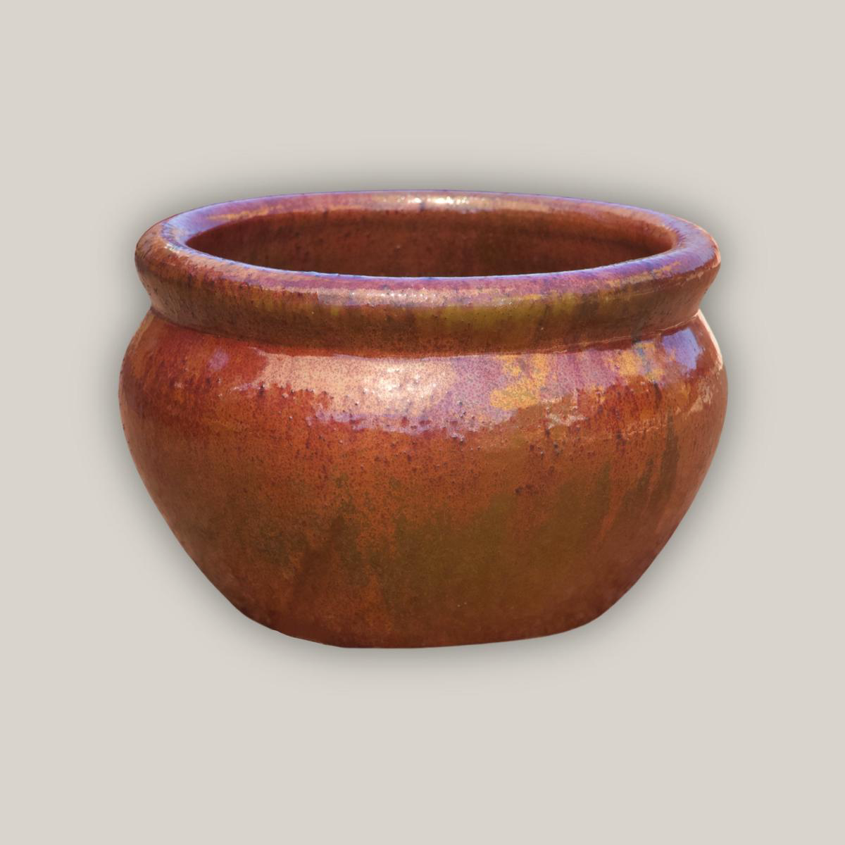 3211CO 8211 Copper Red Sanskrit Planter 8211 198221 x 198221 x 118221 Copper Red