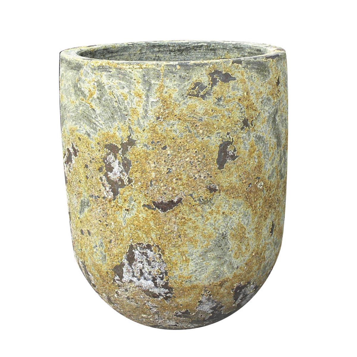 6044AD - Atlantis Double Fired Tapered U Planter - 17" x 17" x 22" | Atlantis Double Fired | Ceramic