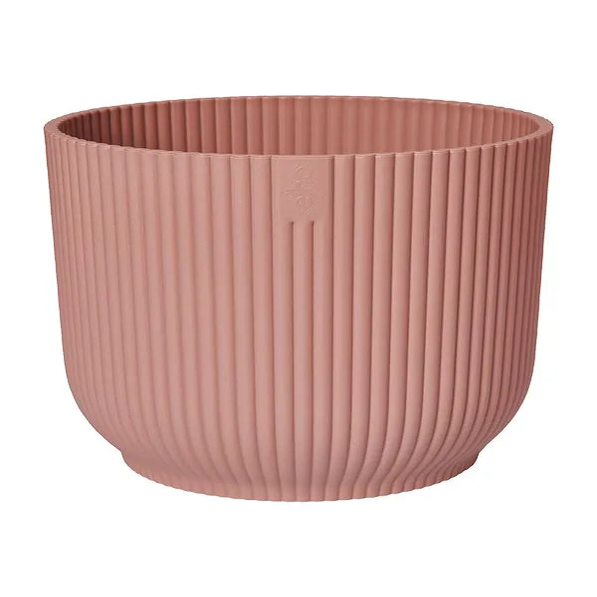 Vibes Fold Plant Pot 10.5cm Height 10.5cm Dia Round Mini Delicate Pink