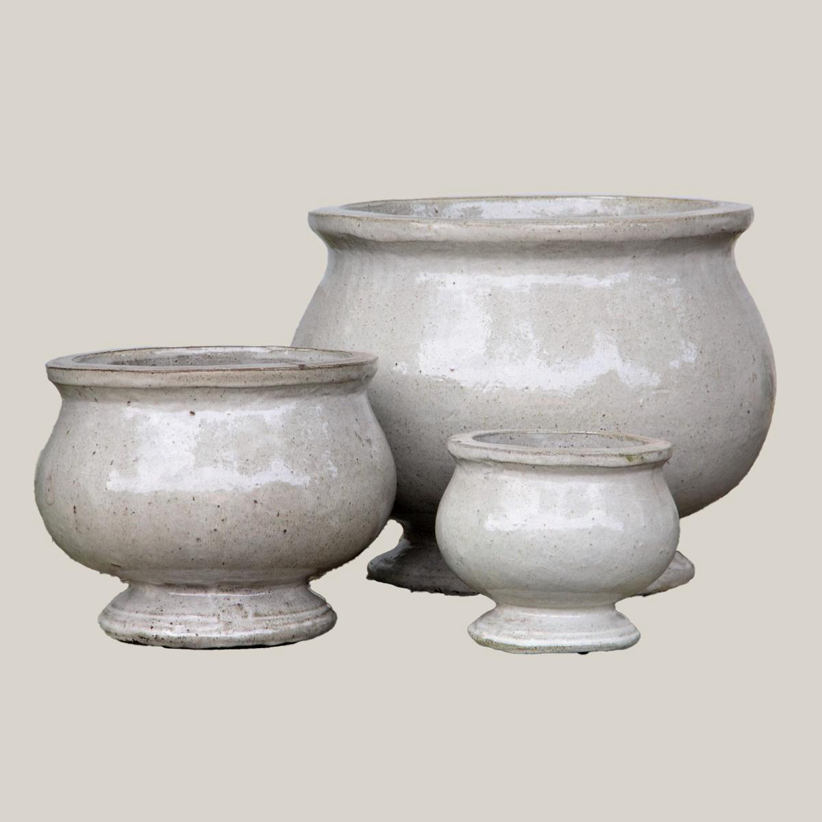 White Tavito Cup Ceramic Pot 8211 208221 x 208221 x 188221