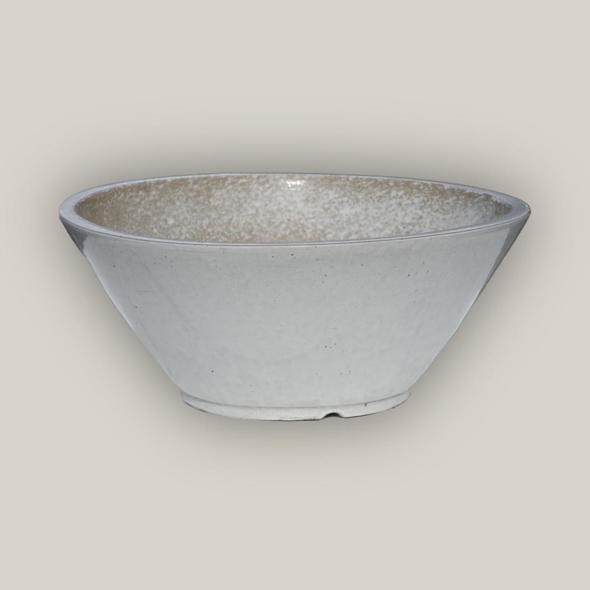 372L4FS - White Low Wide Planter-FREE SHIPPING - 20" x 20" x 8" | White
