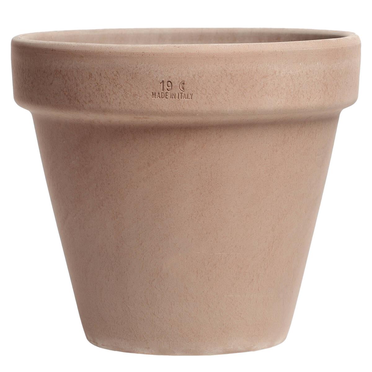 Vulcano Earthen Terracotta Pot - 17cm | Pot Only | Earth Terracotta