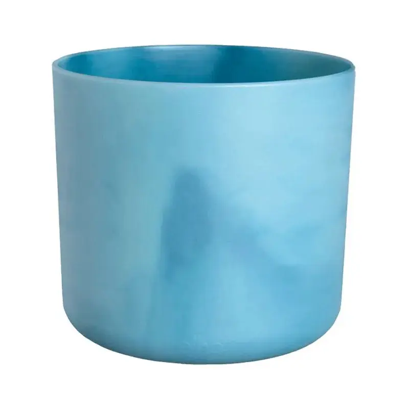 The Ocean Collection Plant Pot 17cm Height 17.5cm Dia Round Atlantic Blue