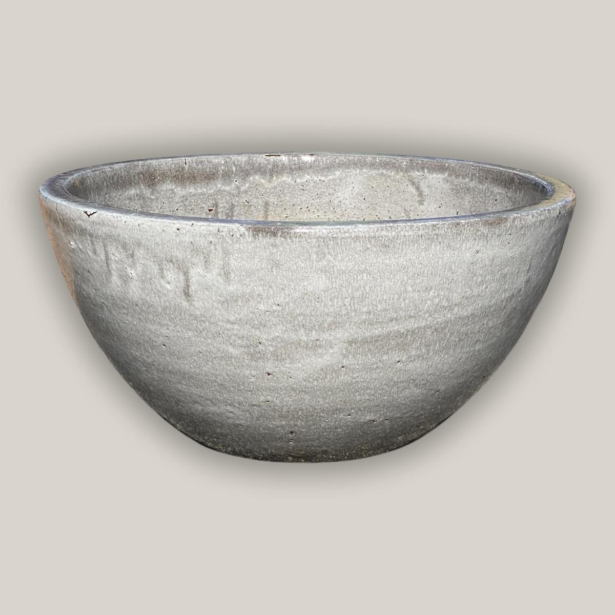 6032H26 8211 Buffalo Gray Wide Succulent Bowl 8211 188221 x 188221 x 98221 Buffalo Gray
