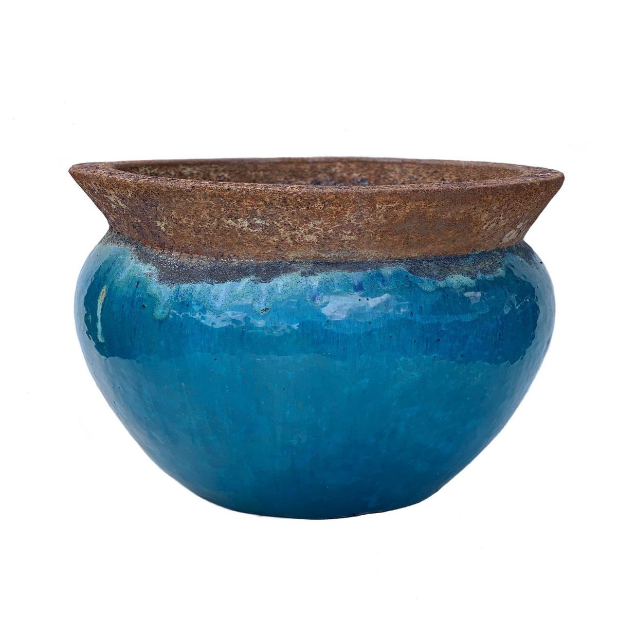 8623S43 8211 AngkorMarble Green Slanted Rim Ceramic Planter 8211 118221 x 118221 x 118221 AngkorMarble Green