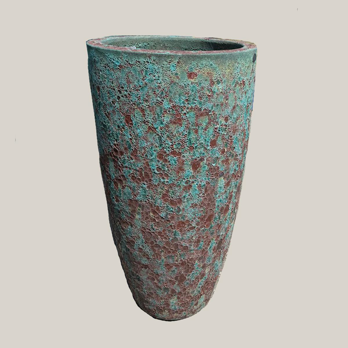 6036H85 8211 Peacock Coral Tapered Cylinder Planter 8211 148221 x 148221 x 288221 Peacock Coral