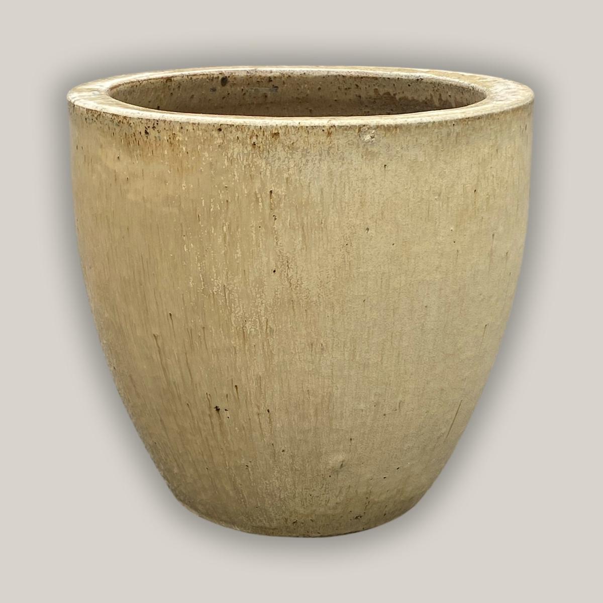 3135SA - Sand Bullet Planter - 8" x 8" x 9" | Sand | Ceramic