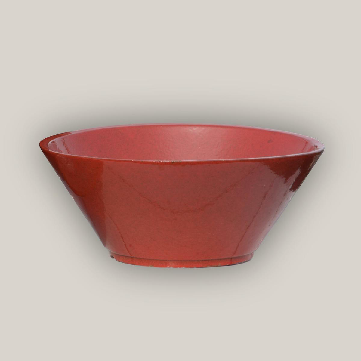372L6 8211 Tropical Red Low Wide Planter 8211 128221 x 128221 x 48221
