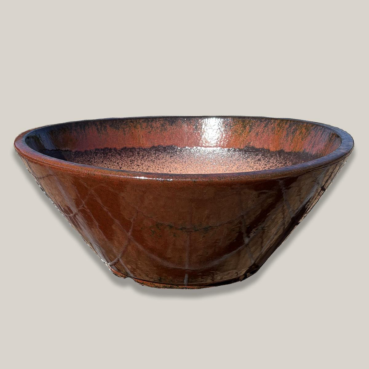 372L9FS 8211 Oxide Low Wide Planter-FREE SHIPPING 8211 128221 x 128221 x 48221 Oxide