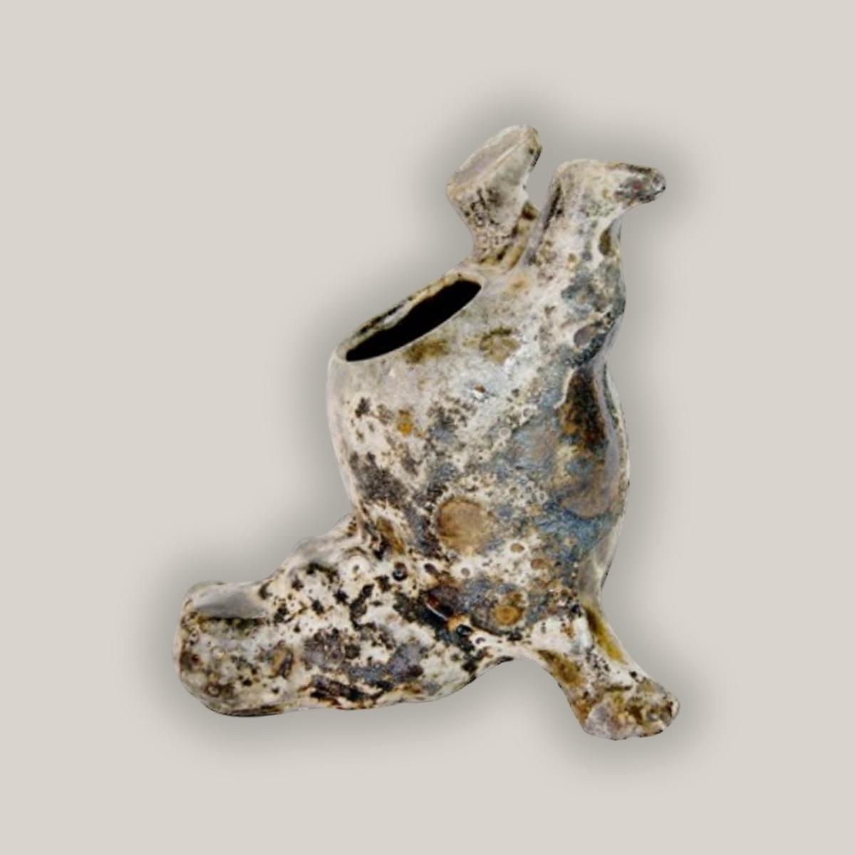 607R29 8211 Relic Rust Faceplant Hippo Planter 8211 Relic Rust 118221 x 88221 x 98221