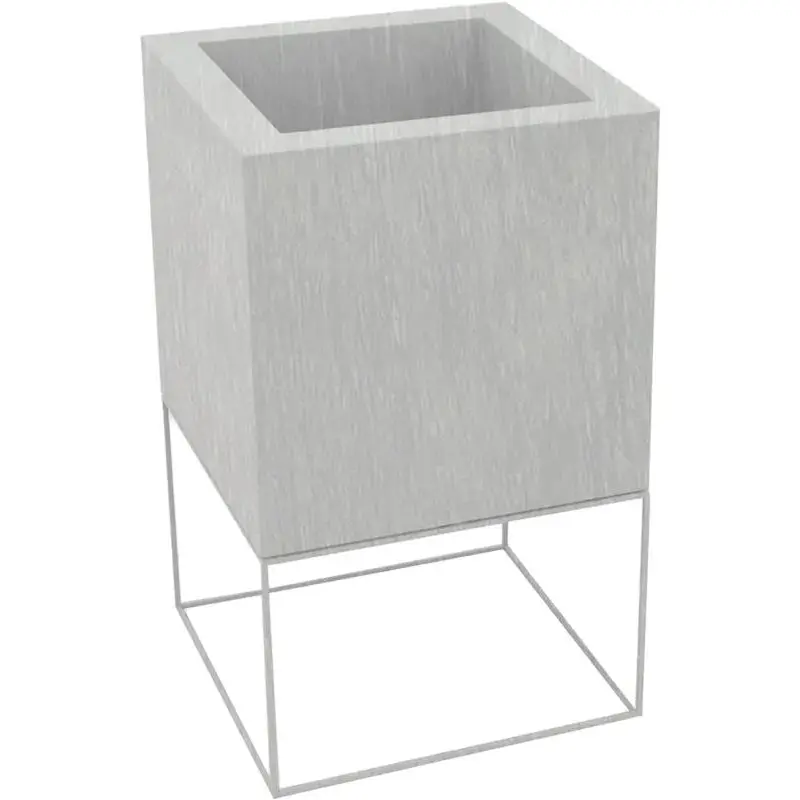 Vela Plant Pot 70cm Height 36cm Dia Basic Cube