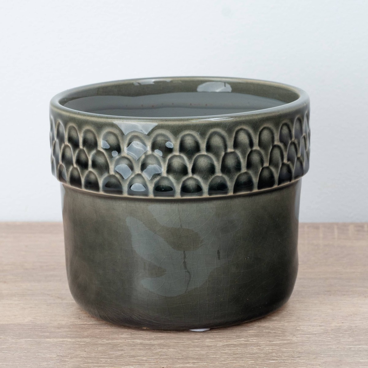 Zellige Pot | Anthracite