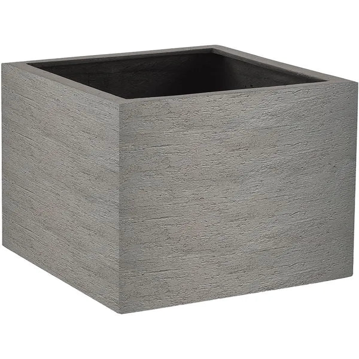 Terreno Plant Pot 30cm Height 24cm Dia Cube Clay