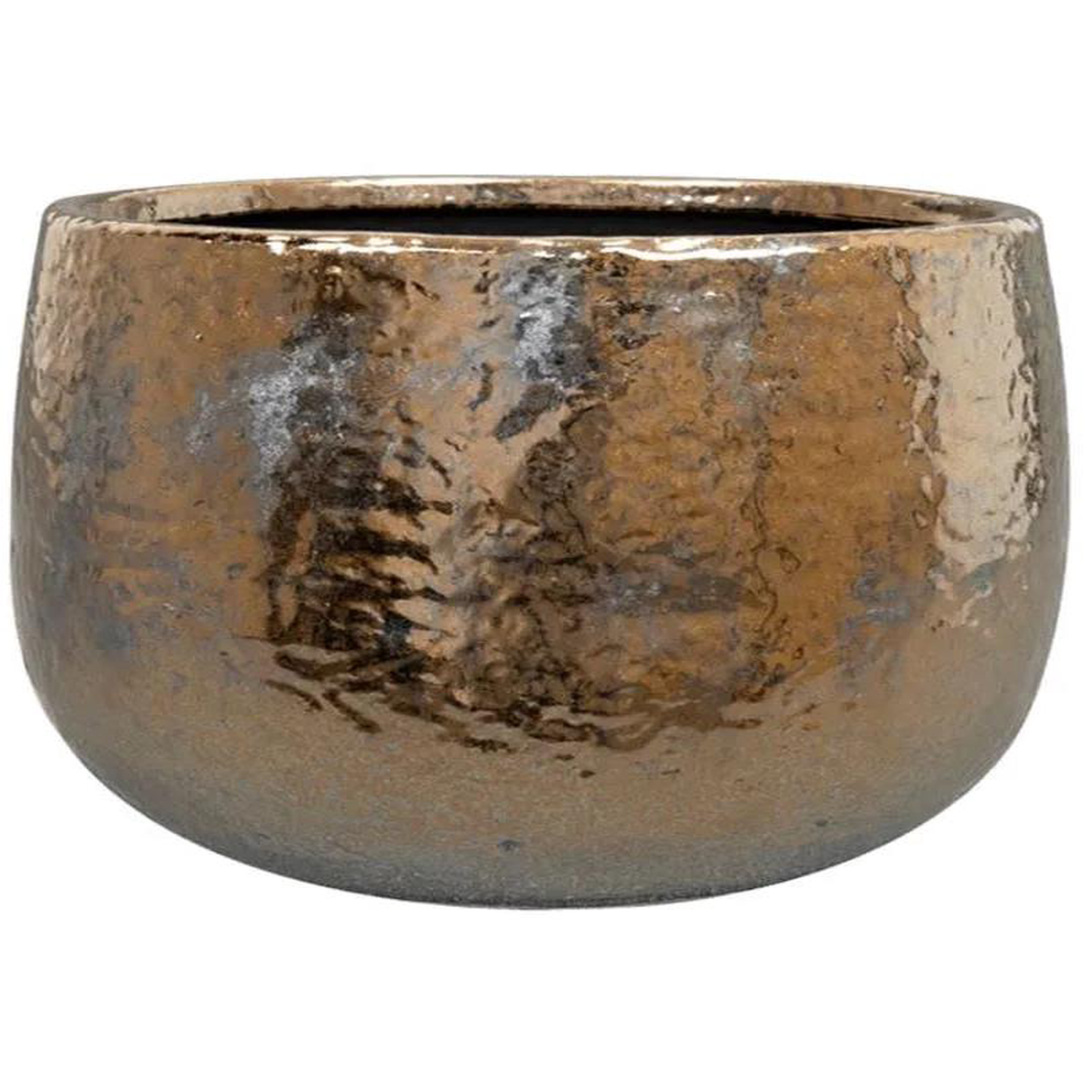 Yvette Plant Pot 16cm Height 155cm Dia Pot Gold