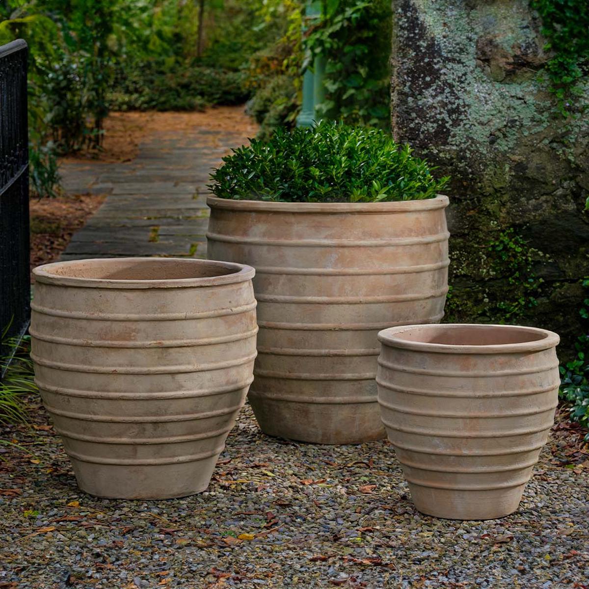 Vari Planter- Antico Terra Cotta