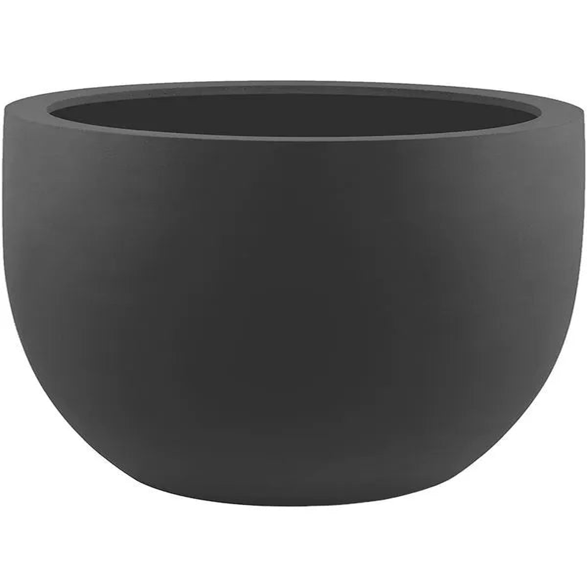 Stretto Plant Pot 46cm Height 47cm Dia New Egg Pot Anthracite